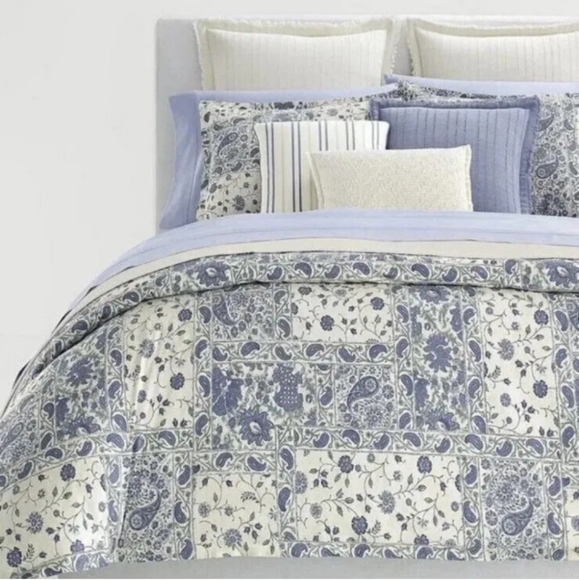 Brand New Ralph Lauren Callen Floral 3 piece Full/Queen comforter set - Picture 3 of 5